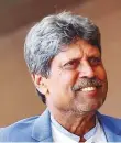  ?? Virendra Saklani/Gulf News ?? Kapil Dev