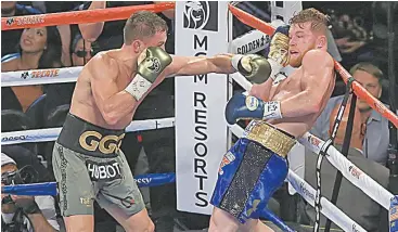  ??  ?? | El Canelo y GGG ya se ponen de acuerdo para que se dé la segunda reyerta