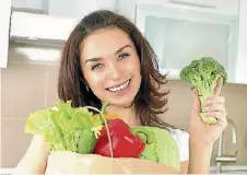 ??  ?? Take care of your liver by amping up your intake of vegetables.