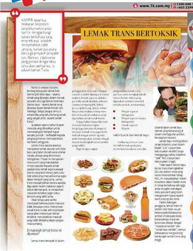 Lemak Trans Bertoksik Pressreader