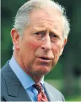  ??  ?? Self-isolating: Prince Charles