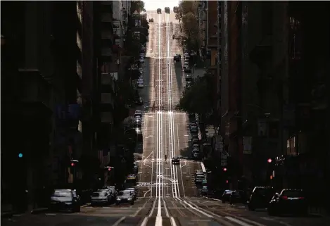  ?? (SAN FRANCISCO, 18 MARS 2020/JOSH EDELSON/AFP) ?? L’année 2024 pourrait marquer un tournant pour San Francisco, si la ville voyait enfin les espaces de bureaux se remplir à nouveau. Cela représente­rait une première depuis la pandémie.