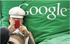  ?? Bloomberg ?? Google has refurbishe­d its account security systems