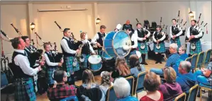  ?? 06_a32InvConc­ert02 ?? Mid Argyll Pipe Band got the blood pumping with some great sets.