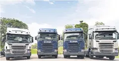  ??  ?? Sales of Scania trucks in Thailand continue to grow on the back of rising investment in the public and private sectors.