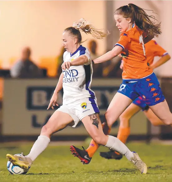  ?? Picture: PATRICK KEARNEY ?? The return of a fit Deeanna Thompson could be a season-changer Gold Coast United in the NPLW Queensland competitio­n.