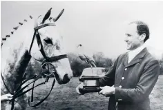  ??  ?? Ramsay winning his regiment’s Sprot Cup with Sea Fox, 1977