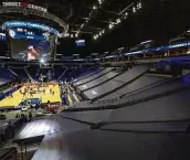  ?? Andy Clayton-king / Associated Press ?? Minnesota’s Target Center, like most NBA arenas, have been devoid of fans due to the pandemic.