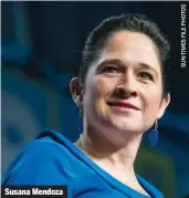  ??  ?? Susana Mendoza