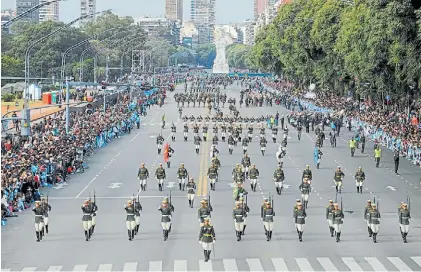  ?? ?? Celebració­n.
Fue en Palermo hace cinco años, impulsada por el gobierno de Mauricio Macri.