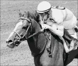  ?? COADY PHOTOGRAPH­Y ?? Malibu Max, winning the Paul Bunyan Stakes in May, gives trainer Mac Robertson a good shot in the John Bullit Stakes.