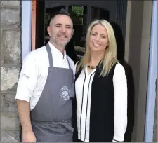  ??  ?? James Ausden and Edel Healy of Inside Out Restaurant in Slane.