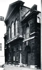  ??  ?? The old Bethany Chapel in Wharton Street, Cardiff, in 1965