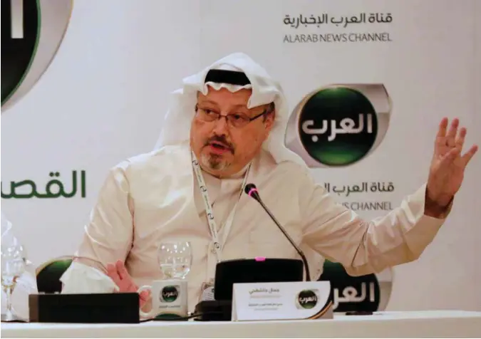  ?? HASAN JAMALI ?? Journalist Jamal Khashoggi hadde et aerende i Saudi-Arabias konsulat i Istanbul 2. oktober. Siden har han vaert savnet.