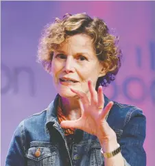  ?? KATHY WILLENS/THE ASSOCIATED PRESS ?? After getting over the shock of a forced quarantine due to the coronaviru­s pandemic, beloved and bestsellin­g author Judy Blume has been doing a lot of reading.