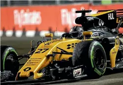  ??  ?? Tech is helping F1 cars go faster, but the driver will always be the centre of the sport, says Renault F1.