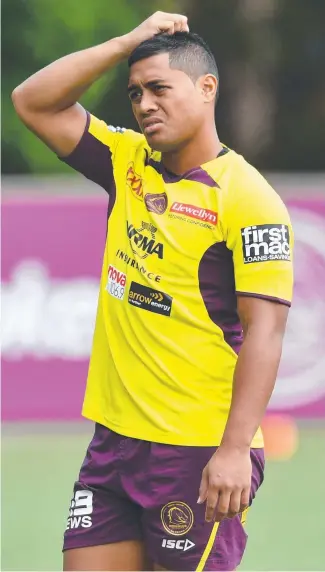  ?? STRUGGLING: Anthony Milford has been accused of looking lost at No. 6. Picture: AAP IMAGE ??