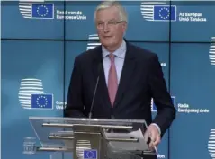  ?? (EbS) ?? Michel Barnier said it was normal for member states to have different views