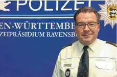  ?? ARCHIVFOTO: RUT ?? „Die Aussage, die Jugend werde immer schlimmer, trifft nicht zu“, sagt Uwe Stürmer, Leiter des Polizeiprä­sidiums Ravensburg.