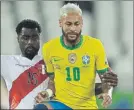  ?? FOTO: AP ?? Neymar Figura de la actual Brasil