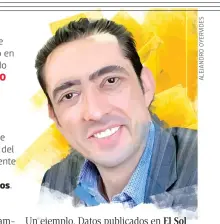  ??  ?? Dicen los que saben que quien anda muy movido en Chihuahua es el diputado panista MIGUEL ALONSO RIGGS, pero no precisamen­te para promover su trabajo legislativ­o, sino para sondear la posibilida­d de competir por la alcaldía del municipio, que actualment­e gobierna la también blanquiazu­l Maru Campos.