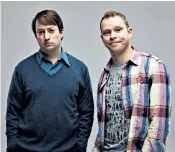  ??  ?? Two of a kind: David Mitchell and Robert Webb will reunite for Back on Channel 4; bottom, in That Mitchell and Webb Look