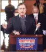  ?? Arnold Gold / Hearst Connecticu­t Media ?? Gov. Ned Lamont speaks at a news conference before the signing of a lease for a partnershi­p agreement for Union Station and State Street Station in New Haven on Dec. 21.