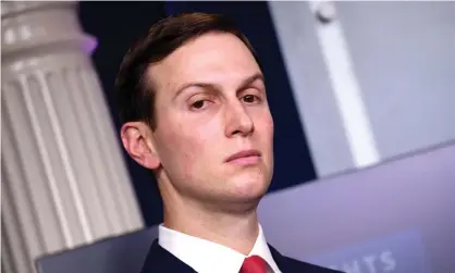  ?? Photograph: Kevin Dietsch/EPA ?? In too deep ... Jared Kushner at the US coronaviru­s briefing on 2 April.