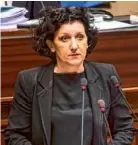  ?? FOTO BELGA ?? Minister van Justitie Turtelboom gisteren in de Kamer.