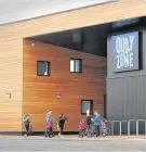  ??  ?? First look The Quay Zone in Girvan is open