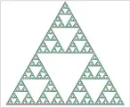  ??  ?? Figure 6: Sierpinski triangle with KTurtle