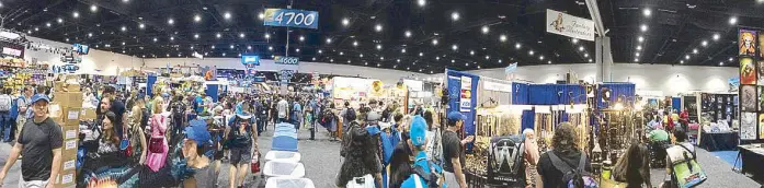  ??  ?? The main floor of Comic-Con