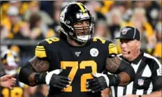  ?? Matt Freed/Post-Gazette ?? The Steelers were right to bring back offensive tackle Zach Banner this offseason.