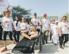  ?? Special Olympics ?? Walk Unified is a weekly event that takes place every Friday from 3 until 6pm in Umm Al Emarat Park