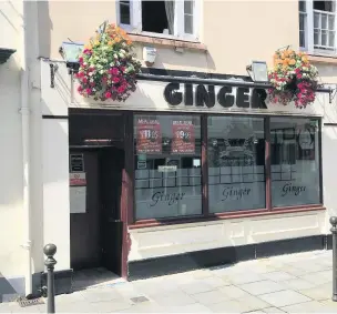  ?? Picture: Robert Harries ?? Ginger Indian restaurant in Carmarthen.