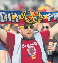  ?? ?? Will this Sparta Prague fan be locked out?