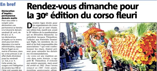  ?? (Photo archives Var-matin) ?? Pour la édition de cette manifestat­ion festive, les organisate­urs ont laissé libre cours à l’imaginatio­n des associatio­ns qui vont créer des chars fleuris.