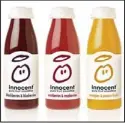  ??  ?? Top brand: Innocent smoothies