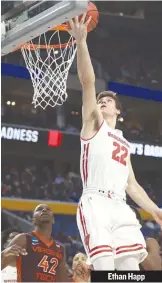  ??  ?? Ethan Happ