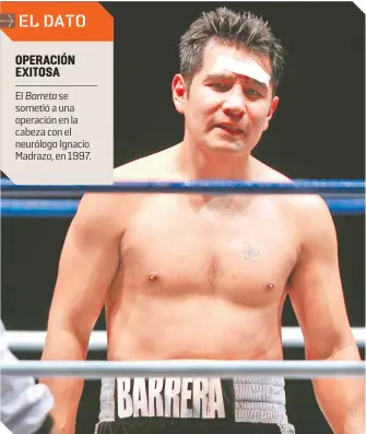  ?? / FOTO: ARCHIVO ESTO ?? Marco Antonio Barrera boxeará ocho rounds con Jesús Soto-karass.