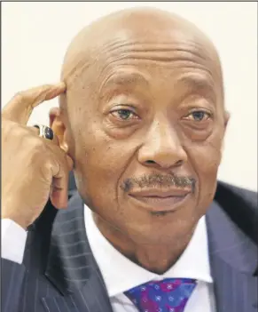  ?? ISITHOMBE NGABE: TIMESLIVE ?? UMNU Tom Moyane omisiwe kwesokuba ngukhomish­ana wakwaSars.