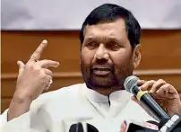  ?? Paswan ?? Despite everything, the perception is not changing among the minorities and the scheduled castes (socially backward classes) irrespecti­ve of the work being done.