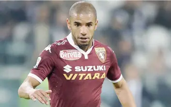  ?? LAPRESSE ?? Bruno Peres, 25 anni, il brasiliano ha prolungato da poco il contratto con il Torino sino al 2020