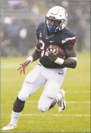  ?? Associated Press file photo ?? Running back Kevin Mensah and the UConn football team will hold the first of 15 spring practices on Tuesday.
