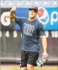  ?? Jim McIsaac / Getty Images ?? The Yankees’ Aaron Judge works out before a May 30 game in New York.