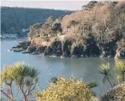  ??  ?? View from South Sands towards North Sands, Salcombe.