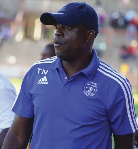 ??  ?? Dynamos coach Tonderai Ndiraya