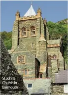  ??  ?? St John’s Church in Barmouth