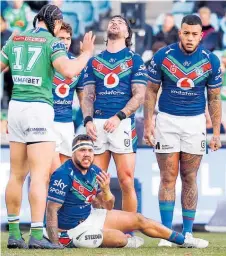  ?? Photo / Photosport ?? Warriors utility forward Jazz Tevaga says the sniping has to stop.