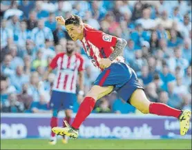  ?? FOTO: SIRVENT ?? Torres marcó ante el Brighton su segundo gol de esta pretempora­da